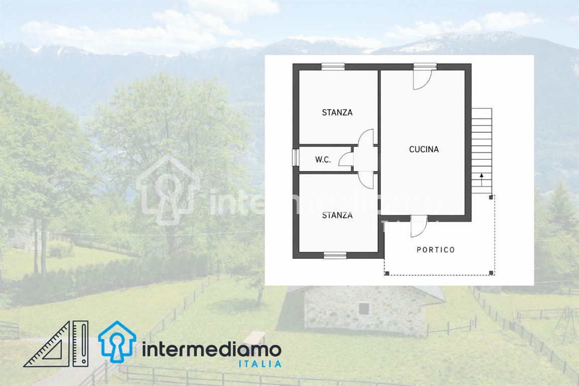 CASA CON TERRENO A SAN GIOVANNI AL MONTE - Casa Indipendente Residenziale Arco